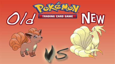 Pokemon Tcg Old Vs New Vulpix Stages Youtube