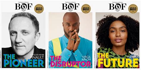 Virgil Abloh On Business Of Fashion Bof500 Cover Hypebeast