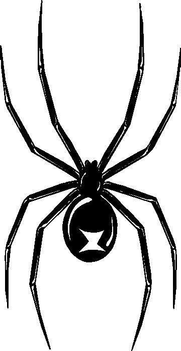 Black Widow Spider Stencil Widow Decal Creepy Proefje Aa07 Spinnen