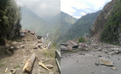 Heavy Landslide Reported In Himachal Pradeshs Kinnaur District Over