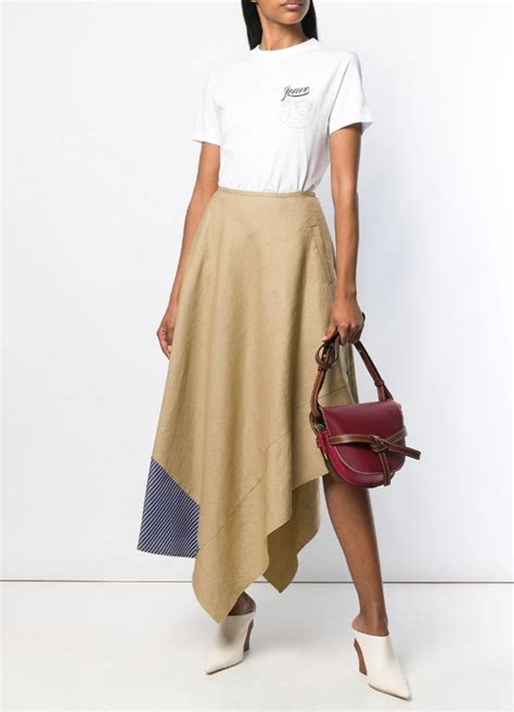 Loewe Asymmetric Maxi Skirt