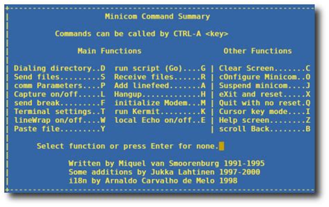 Linux Unix Minicom Serial Communication Program Nixcraft