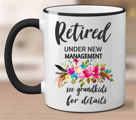 She may be moving on to do a side business, or just take the time to travel and enjoy hobbies. Retired Mug, Retirement mug, Grandma, Retirement Gift ...