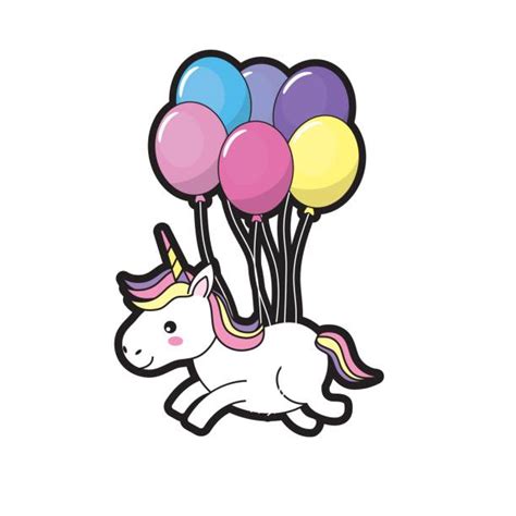 Best Unicorn Balloon Illustrations Royalty Free Vector Graphics And Clip