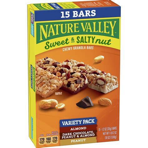 Buy Nature Valley Granola Bars Sweet And Salty Nut Variety Pack 15