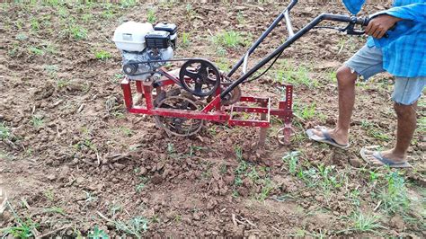 One Wheel Cultivator Power Weeder Agriculture Mishins Khammam