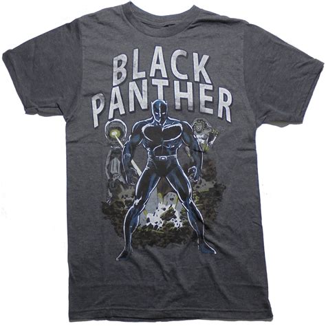 Mens Marvel Black Panther Stance Tee Black Panther Marvel Panther