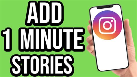 How To Post 60 Seconds Story On Instagram Youtube