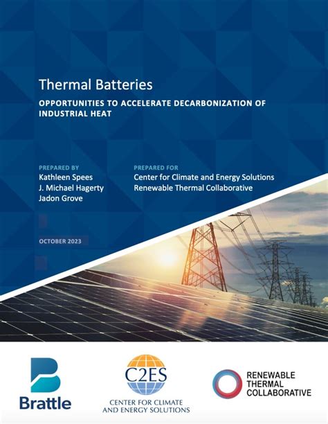 Thermal Energy Storage Tes Renewable Thermal Collaborative