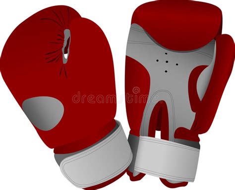 Red Boxing Gloves Stock Illustrations 4606 Red Boxing Gloves Stock