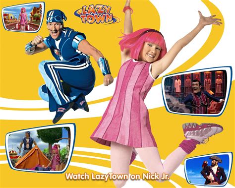 Nickelodeon Shows Home ›› Lazy Town Wallpapers ›› Lazy Town Nick Jr Wallpaper Lazy Town