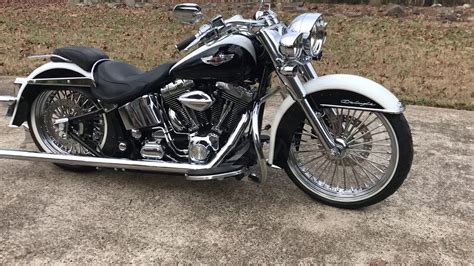 For example, a 2015 softail® deluxe model in vivid black with a sale price of $17,845, no down financing offer available only on new harley‑davidson® softail and touring motorcycle models. 2005 Softail Deluxe FLSTNI - YouTube