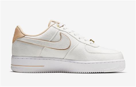 Кроссовки air force 1 '07. Nike Air Force 1 Lux White Metallic Gold Bio Beige 898889 ...