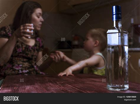 Drunk Mother Alcoholic Image And Photo Free Trial Bigstock