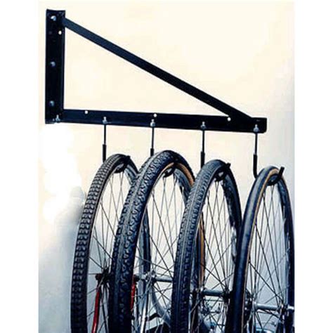 Even better, a hanging bike rack can even prolong the life of your tires. Garage - Bicycle Rack by Heavy Duty Pro | Kitchensource.com