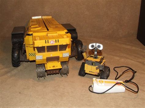 Disney Pixar Rc Wall E And Transporter Truck Thinkway Spares Or Repair