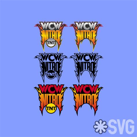 Wcw Nitro Modernized Logo Svg By Darkvoidpictures On Deviantart