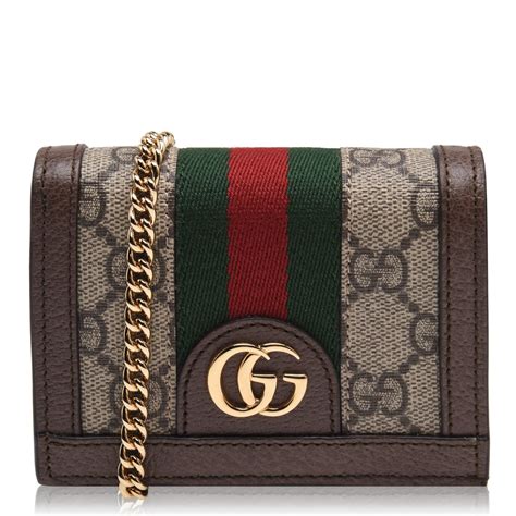 Gucci Ophidia Chain Wallet Flannels