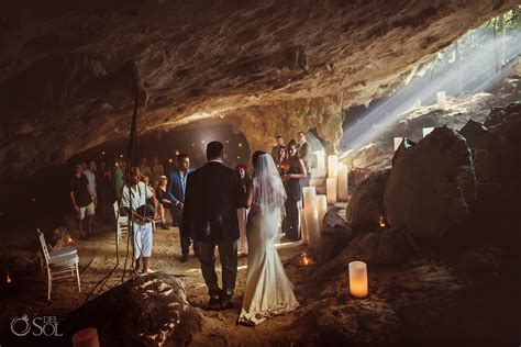 Akumal Cave Wedding Heather And Tyler Del Sol Photography