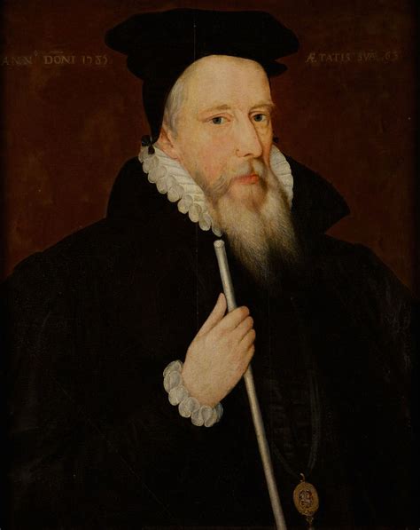 William Cecil 1st Baron Burghley From The Burghley House Collection