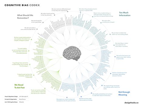 Every Single Cognitive Bias in One Infographic - Stephen's Lighthouse