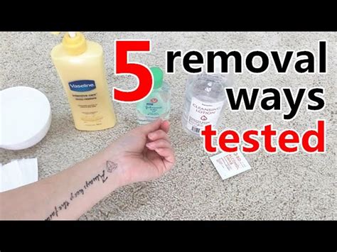 How to remove temporary tattoos ink from skin? How to apply & remove temporary tattoos | 5 removal ways ...