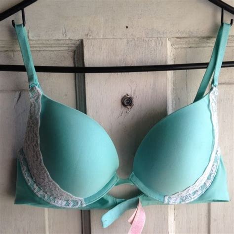 Turquoise Push Up Bra By Victorias Secret Victoria Secret Push Up