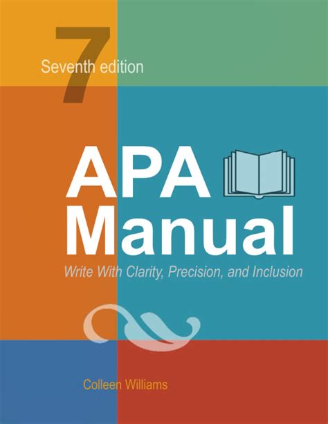 Buy Apa Manual 7th Edition 2022 Guide To Write With Clarity Precision