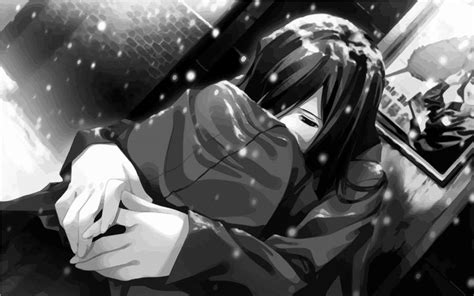 Download Sad Anime Homeless Girl Wallpaper