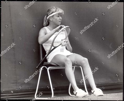 Tennis Player Sue Barker Sue Barker Editorial Stock Photo Stock Image
