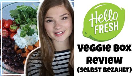 Hello Fresh Veggie Box Review Meine Erfahrung Youtube