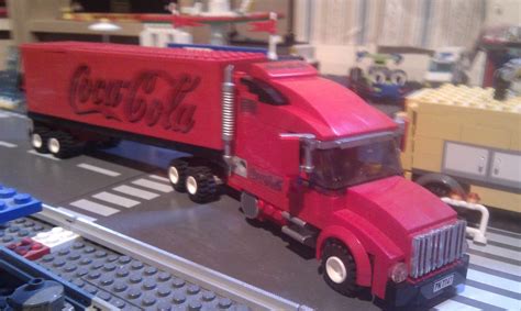 Coketrucks has uploaded 124 photos to flickr. Lego Coca-Cola Truck | my coke truck with custom made ...