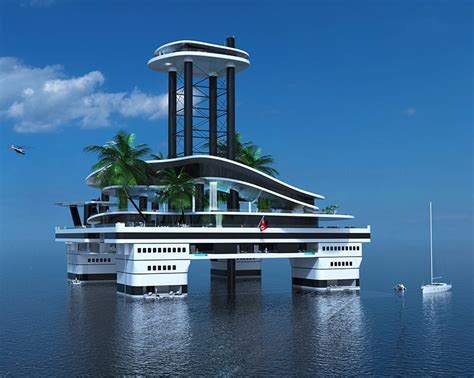 Moveable Floating Artificial Islands By Migaloo Reinterpret Luxury Yachting