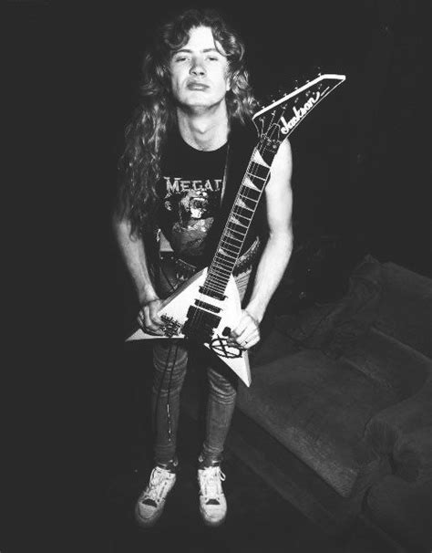 Dave Mustaine Dave Mustaine Black And White Pictures Metallica