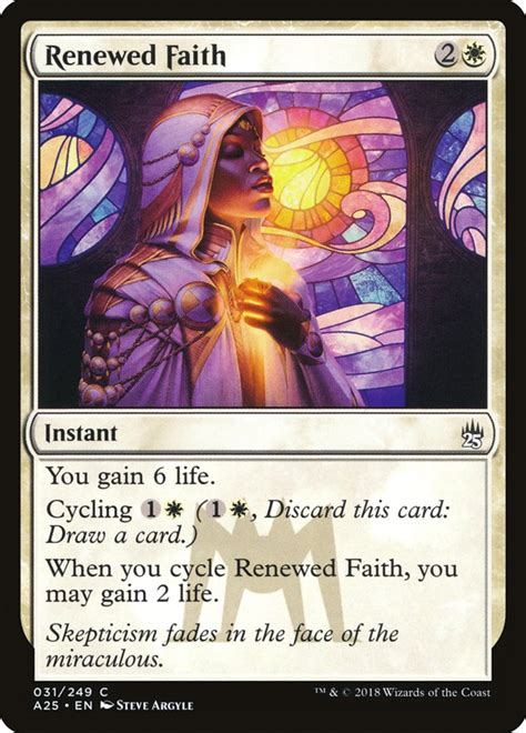 Renewed Faith Magic Card