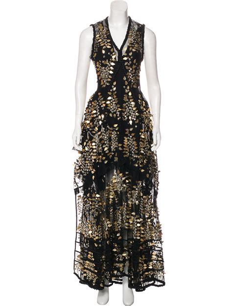 Vuitton Embellished Gown Runway Gowns Gowns