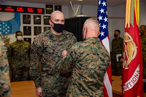 Dvids Images Us Marines Receive Navy Marine Corps Achievement
