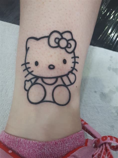 Adorable Hello Kitty Tattoo