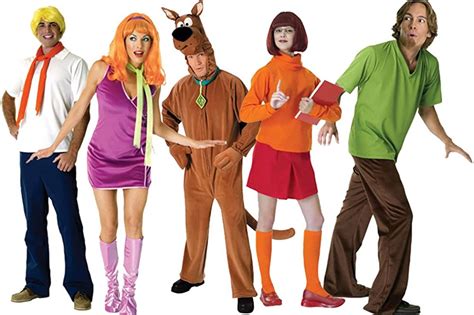 Futurememories Adult Scooby Doo Group Costume Uk Clothing