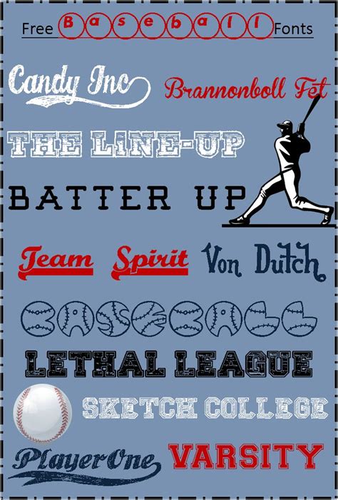 The 25 Best Baseball Fonts Free Ideas On Pinterest Baseball Font
