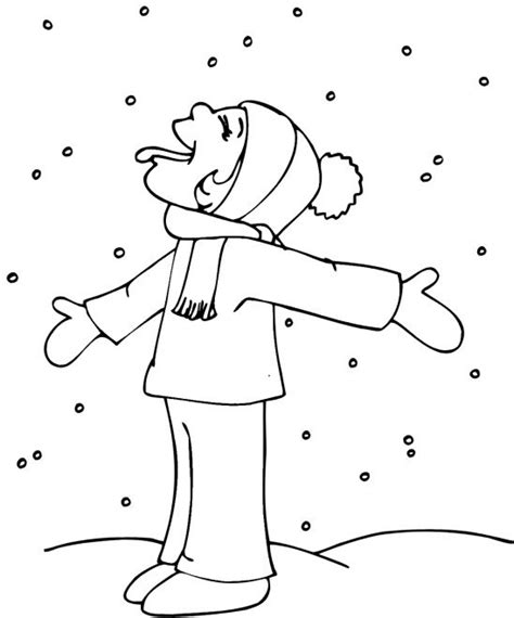 Winter Season 164410 Nature Free Printable Coloring Pages