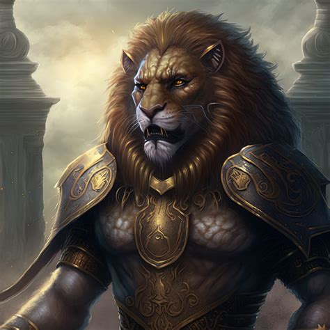 Leonin Dnd 5e Race Comprehensive Guide Alex Maven