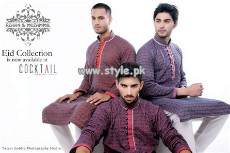 Rehan And Muzammil Eid Collection 2013 Volume 2 For Men