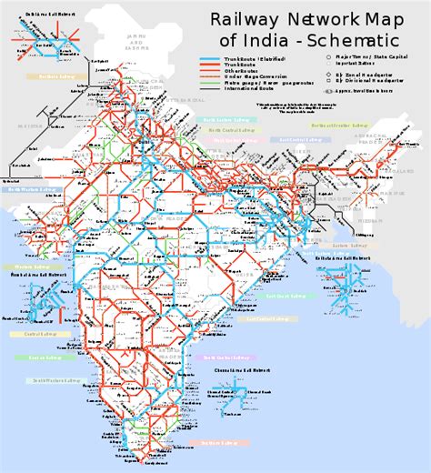 Fileindia Railway Schematic Mapsvg New World Encyclopedia