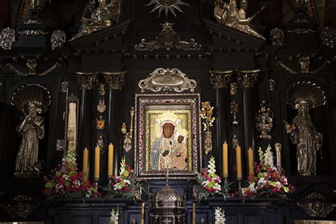 The Image Of The Black Madonna And Child In The Most Important Shrine