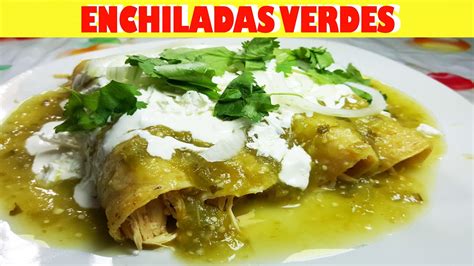Enchiladas Verdes De Pollo Al Horno