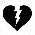 Broken heart Symbol Computer Icons - heart emoji png download - 1600* ...