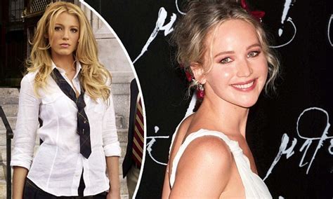 Jennifer Lawrence Auditioned For Serena In Gossip Girl Daily Mail Online