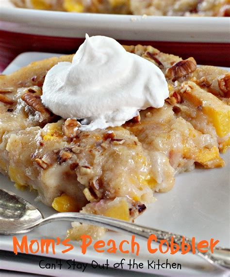 You're invited to paula's peach party! Paula Deen's Peach Cobbler - Can't Stay Out of the Kitchen