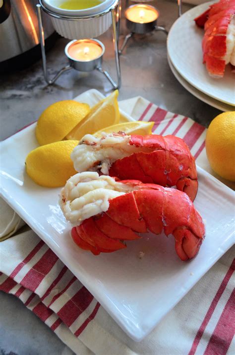 Using a sharp, heavy chef's knife, allow the lobster meat to sit on top of its shell by cutting all but a small amount of the meat out of the shell,. Instant Pot Lobster Tails | Recipe | Frozen lobster, How ...
